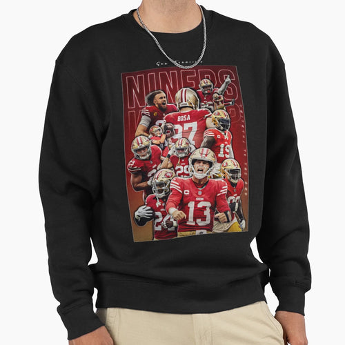 49Ers American Football Sweatshirt - Custom Art Print Men Women - T-Shirt, Sweatshirt, Hoodie