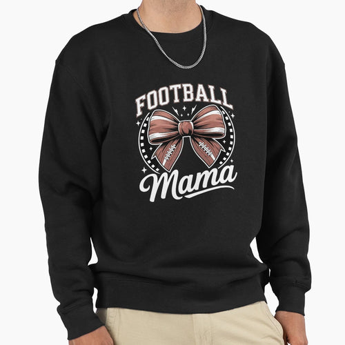 Coquette Bow American Football Sweatshirt - Minimalist Print for Adults - T-Shirt, Sweatshirt, Hoodie