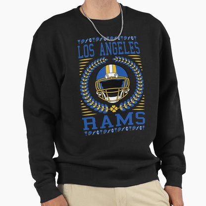 Football Los Angeles Rams Sweatshirt - Aesthetic Graphic for Adults - T-Shirt, Sweatshirt, Hoodie