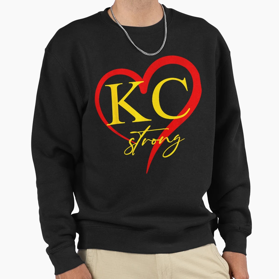 Art Kansas City Chiefs Sweatshirt - Graphic Print Men Women - T-Shirt, Sweatshirt, Hoodie