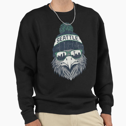 Seattle Seahawks Football Sweatshirt - Streetwear Style Men Women - T-Shirt, Sweatshirt, Hoodie