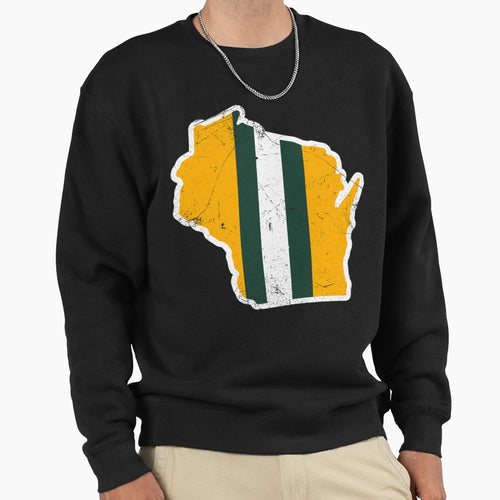 Wisconsin Helmet Sweatshirt - Unique Graphic Men Women - T-Shirt, Sweatshirt, Hoodie
