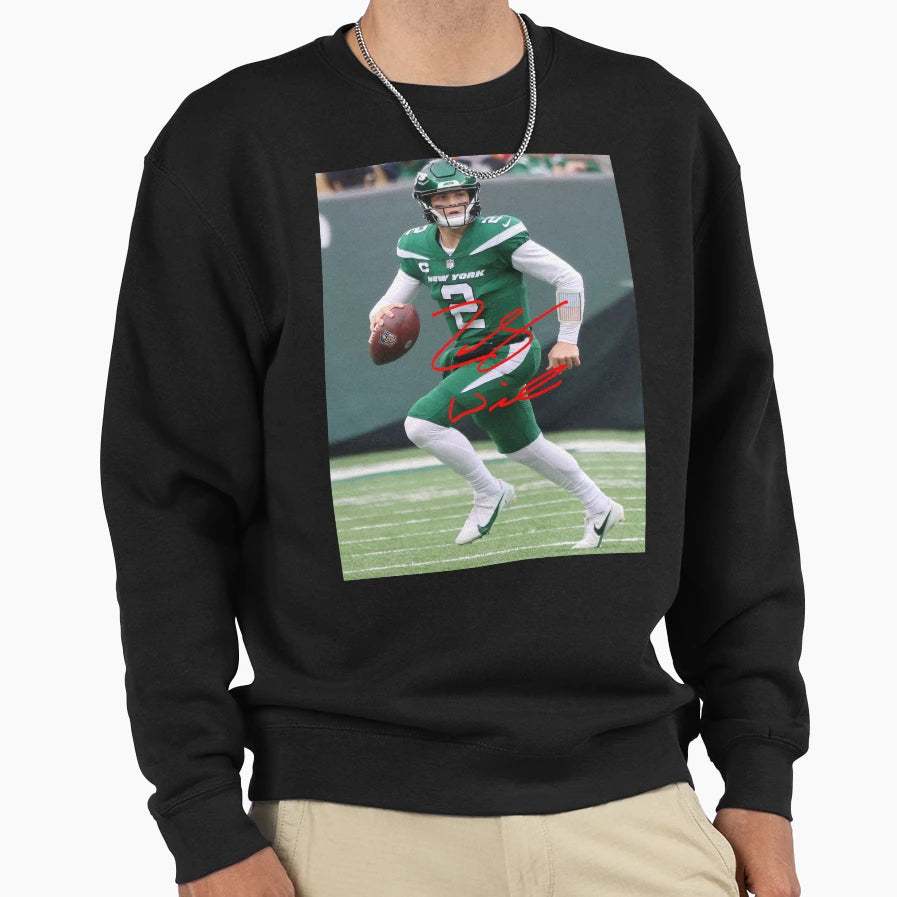 Zach Wilson Sweatshirt - Graphic Print Unisex - T-Shirt, Sweatshirt, Hoodie
