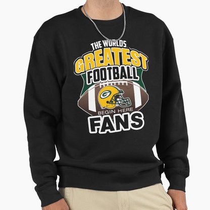 Green Bay P Ck Rs 24 Sweatshirt - Custom Art Print Men Women - T-Shirt, Sweatshirt, Hoodie