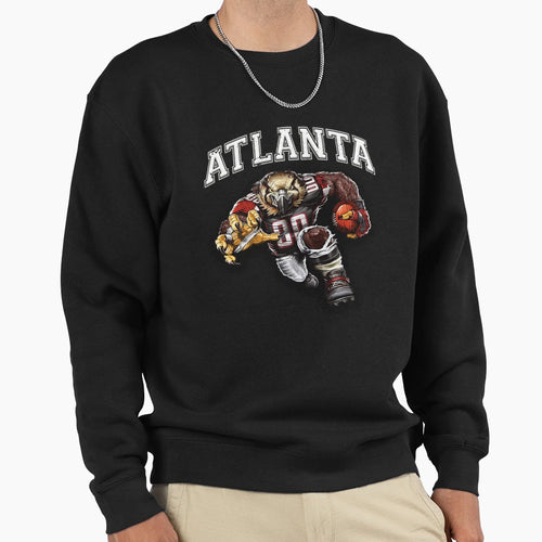 Atlanta Football Sweatshirt - Fun Novelty Design for Adults - T-Shirt, Sweatshirt, Hoodie