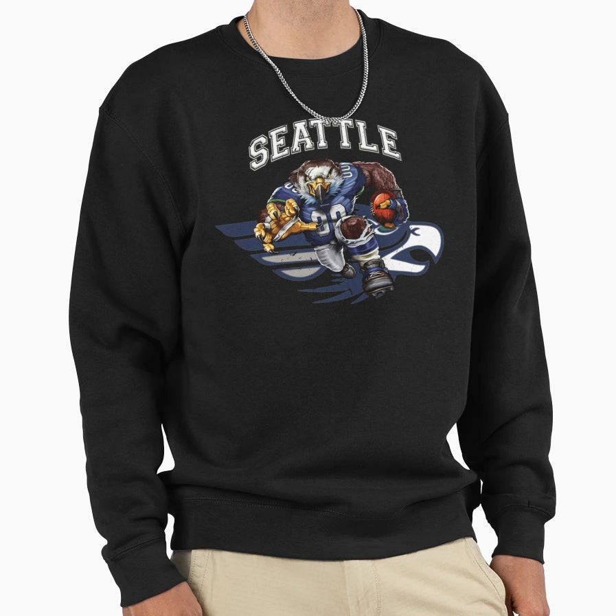 Seattle Football Detroit Football Sweatshirt - Streetwear Style Unisex - T-Shirt, Sweatshirt, Hoodie