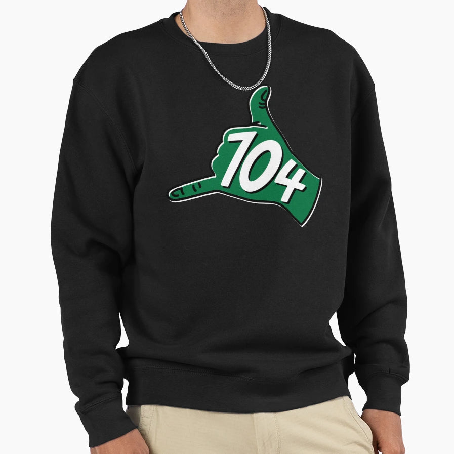 704 Charlotte Sweatshirt - Aesthetic Graphic Men Women - T-Shirt, Sweatshirt, Hoodie