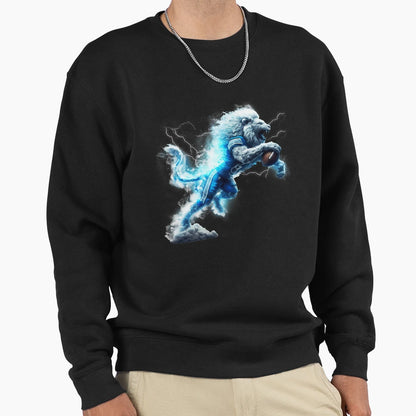 Lions American Football Lightning T-Shirt - Custom Art Print Men Women - T-Shirt, Sweatshirt, Hoodie