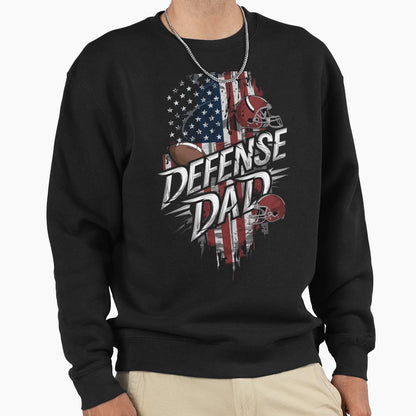 Defense Dad Sweatshirt - Casual Everyday Wear Men Women - T-Shirt, Sweatshirt, Hoodie