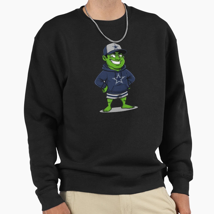 Dallas Goblin Sweatshirt - Custom Art Print Men Women - T-Shirt, Sweatshirt, Hoodie