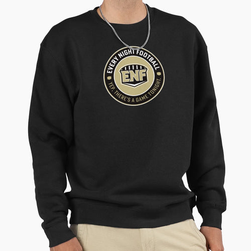 Every Night Football Circular Sweatshirt - Fun Novelty Design Men Women - T-Shirt, Sweatshirt, Hoodie