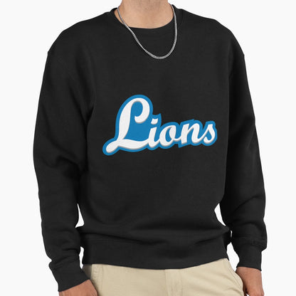 Detroit Lions Script Pride Sweatshirt - Graphic Print Unisex - T-Shirt, Sweatshirt, Hoodie