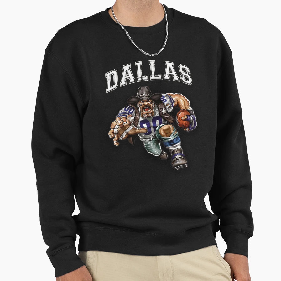 Dallas Football Png Sweatshirt - Streetwear Style Unisex - T-Shirt, Sweatshirt, Hoodie