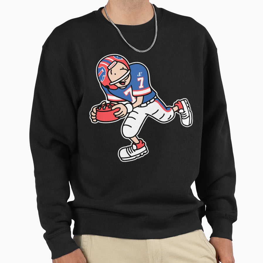 Buffalo Doug Funnie Flutie Sweatshirt - Trendy Graphic Unisex - T-Shirt, Sweatshirt, Hoodie
