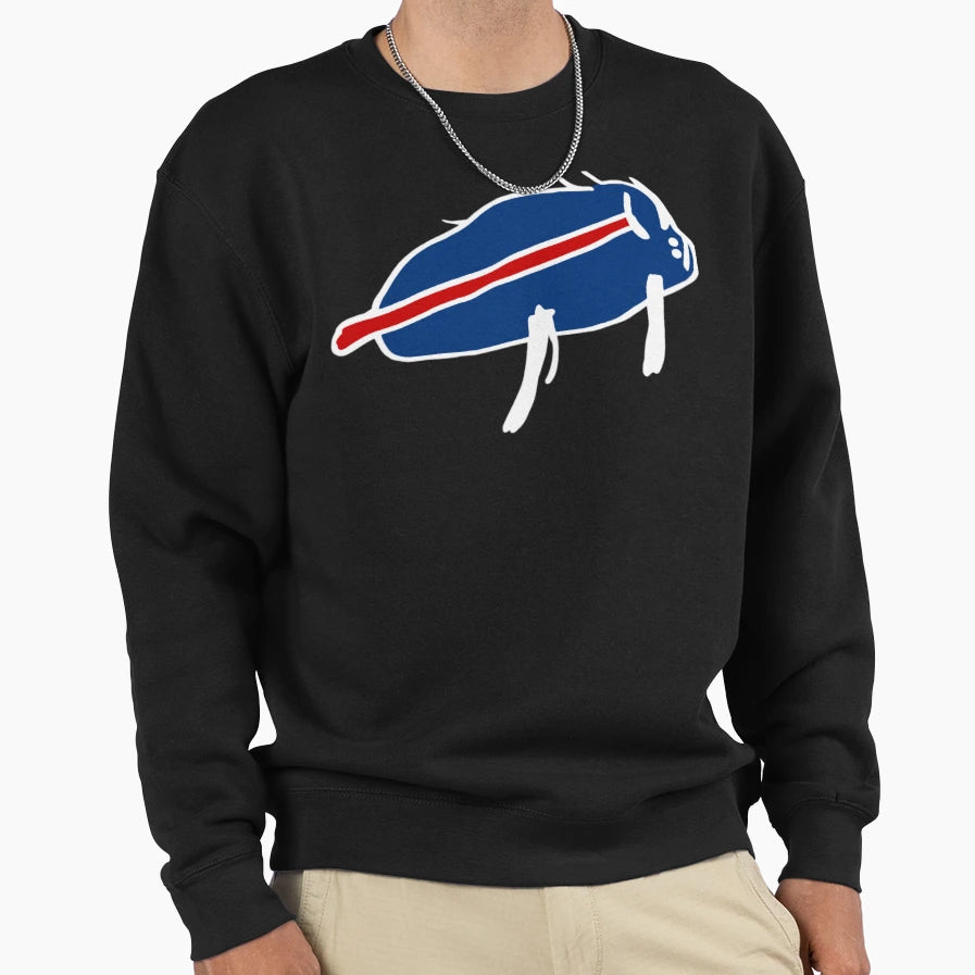 Buffalo Bills Parody Funny Logo Sweatshirt - Novelty Apparel Men Women - T-Shirt, Sweatshirt, Hoodie