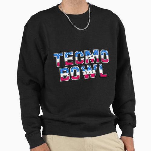 Tecmo Bowl Logo Sweatshirt - Fun Novelty Design Men Women - T-Shirt, Sweatshirt, Hoodie