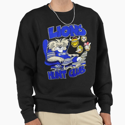 Football Detroit Lions Sweatshirt - Trendy Graphic for Adults - T-Shirt, Sweatshirt, Hoodie