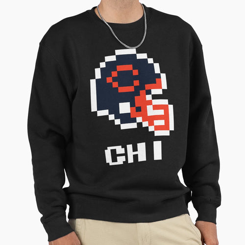 Chicago Bears Tecmo Super Bowl Sweatshirt - Custom Art Print for Adults - T-Shirt, Sweatshirt, Hoodie