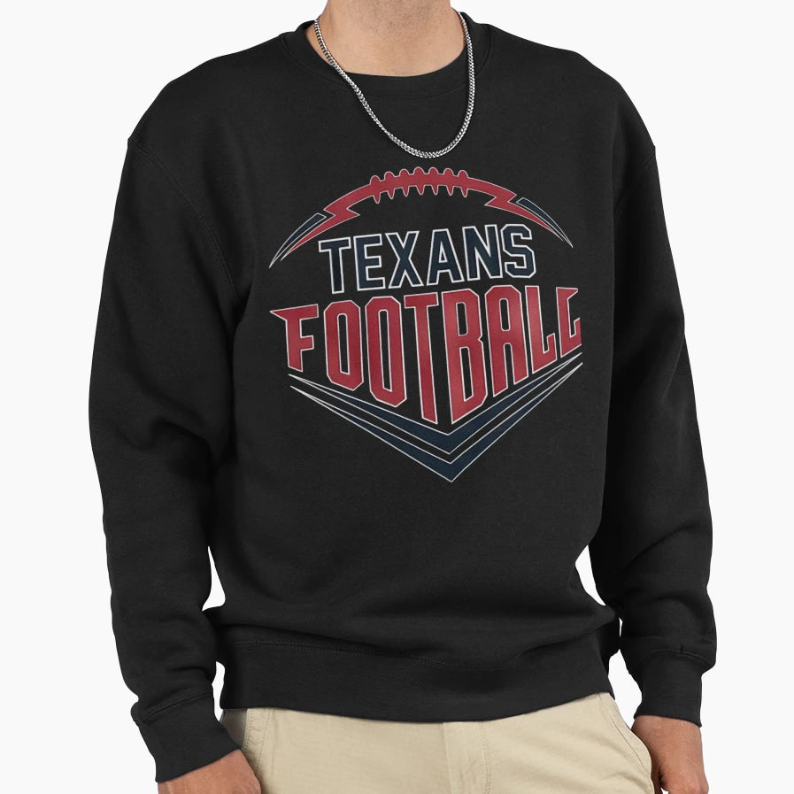 Art Houston Texans Sweatshirt - Custom Art Print for Adults - T-Shirt, Sweatshirt, Hoodie