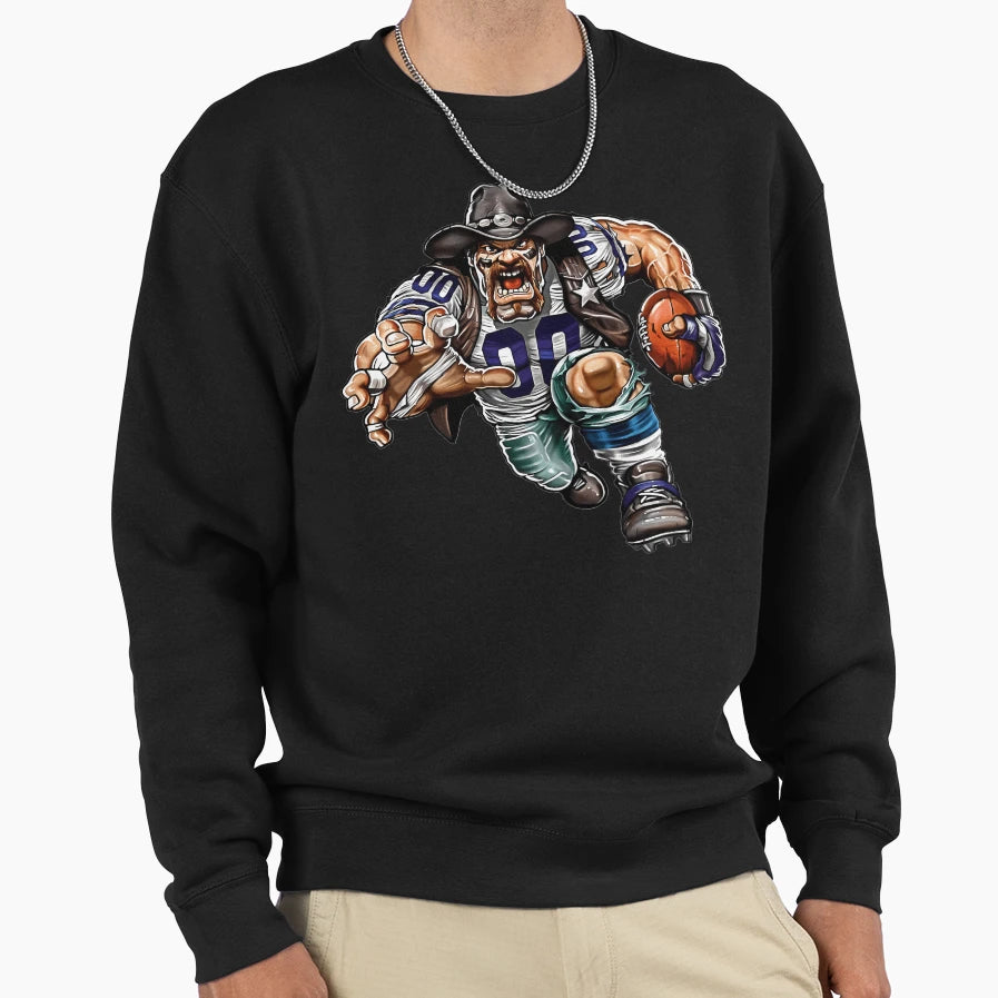 Mascot American Football Sweatshirt - Trendy Graphic Unisex - T-Shirt, Sweatshirt, Hoodie