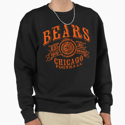 Bears Football Chicago Football Sweatshirt - Trendy Graphic Unisex - T-Shirt, Sweatshirt, Hoodie