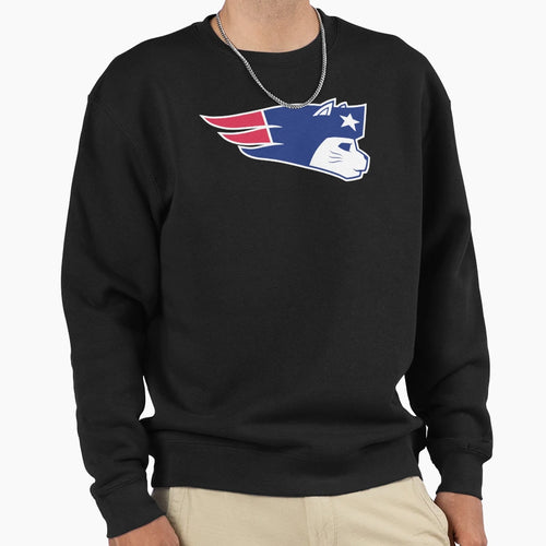 Purrtriots Patriots Funny Cat Lover Sweatshirt - Minimalist Print Men Women - T-Shirt, Sweatshirt, Hoodie