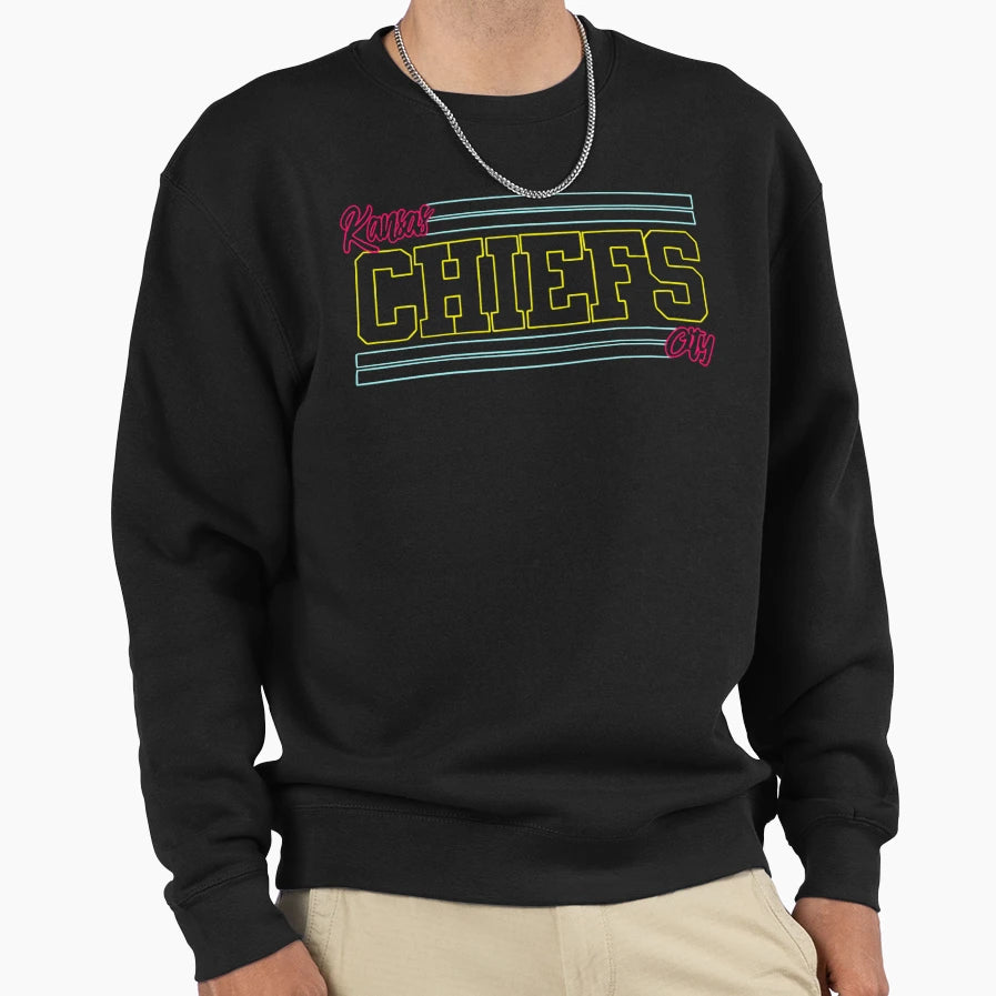 Kansas City Chiefs Sweatshirt - Casual Everyday Wear Unisex - T-Shirt, Sweatshirt, Hoodie
