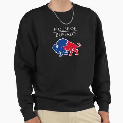 Buffalo Bills Sweatshirt - Casual Everyday Wear for Adults - T-Shirt, Sweatshirt, Hoodie