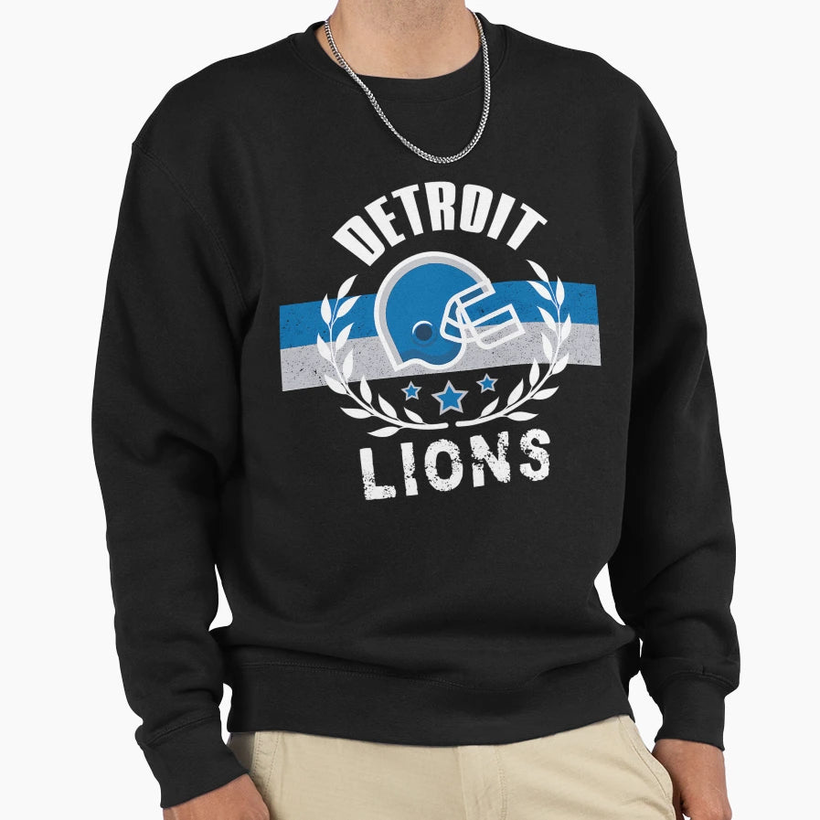 Detroit Lions Football Team Pride Sweatshirt - Streetwear Style Men Women - T-Shirt, Sweatshirt, Hoodie