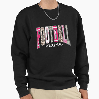 Football Mama Sweatshirt - Unique Graphic Unisex - T-Shirt, Sweatshirt, Hoodie