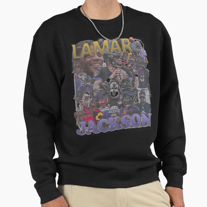 Lamar Sweatshirt - Minimalist Print Men Women - T-Shirt, Sweatshirt, Hoodie