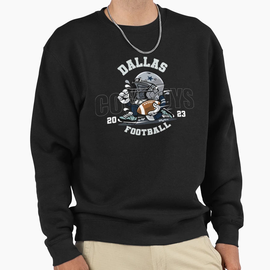 Dallas Football Dallas Cowboys Sweatshirt - Fun Novelty Design Unisex - T-Shirt, Sweatshirt, Hoodie