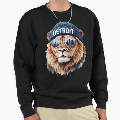 Detroit Lion City Pride Sweatshirt - Novelty Apparel Unisex - T-Shirt, Sweatshirt, Hoodie