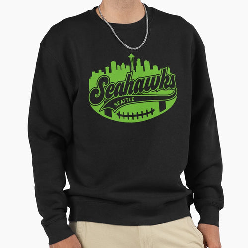 Seahawks Seahawks Football Sweatshirt - Aesthetic Graphic Men Women - T-Shirt, Sweatshirt, Hoodie