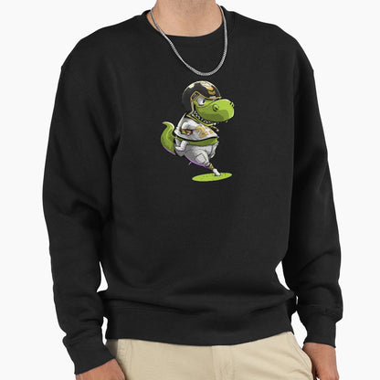 American Football Dinosaur Sweatshirt - Trendy Graphic Men Women - T-Shirt, Sweatshirt, Hoodie