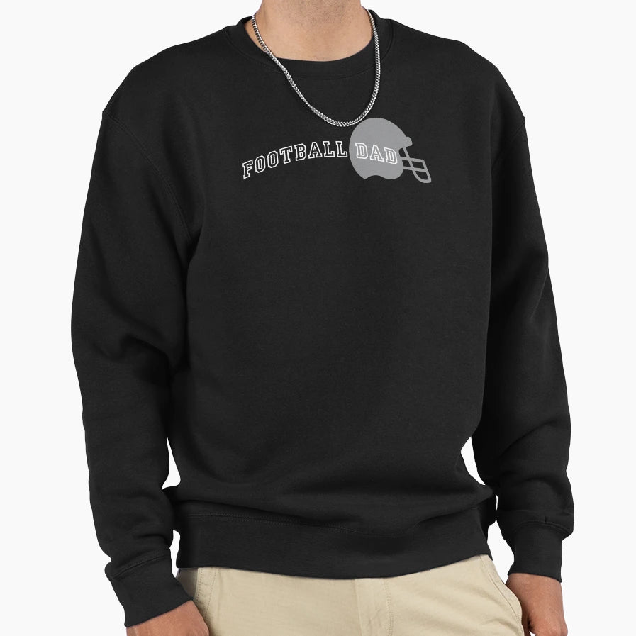 Football Dad Sweatshirt - Novelty Apparel Unisex - T-Shirt, Sweatshirt, Hoodie