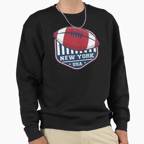 New York American Football Sweatshirt - Graphic Print for Adults - T-Shirt, Sweatshirt, Hoodie