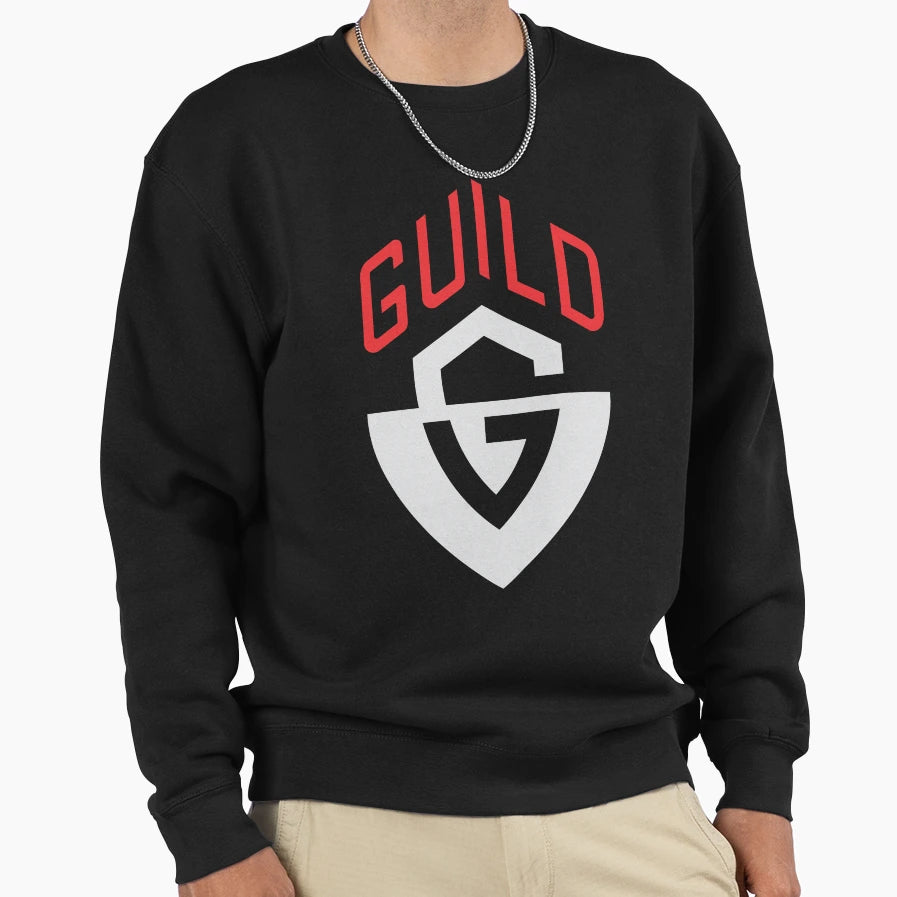 Rebellious Guild Rhythm Guitars Rendered Sweatshirt - Graphic Print Unisex - T-Shirt, Sweatshirt, Hoodie