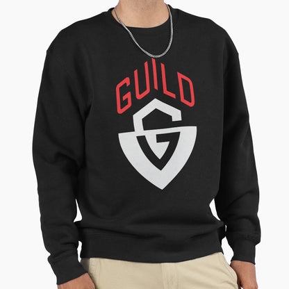 Rebellious Guild Rhythm Guitars Rendered Sweatshirt - Graphic Print Unisex - T-Shirt, Sweatshirt, Hoodie