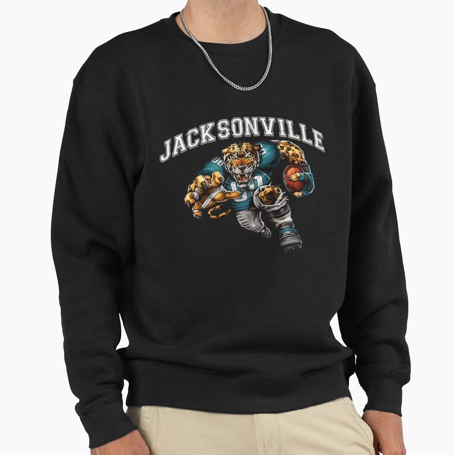 Jacksonville Football Sweatshirt - Trendy Graphic Unisex - T-Shirt, Sweatshirt, Hoodie