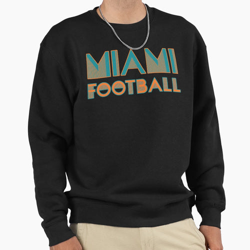 Miami Dolphins Sweatshirt - Graphic Print Men Women - T-Shirt, Sweatshirt, Hoodie