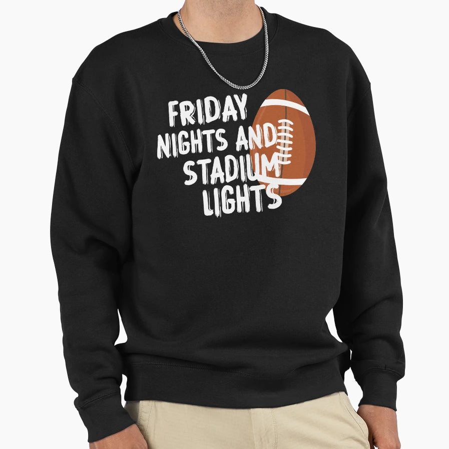 Friday Nights And Stadium Lights T-Shirt - Aesthetic Graphic Unisex - T-Shirt, Sweatshirt, Hoodie