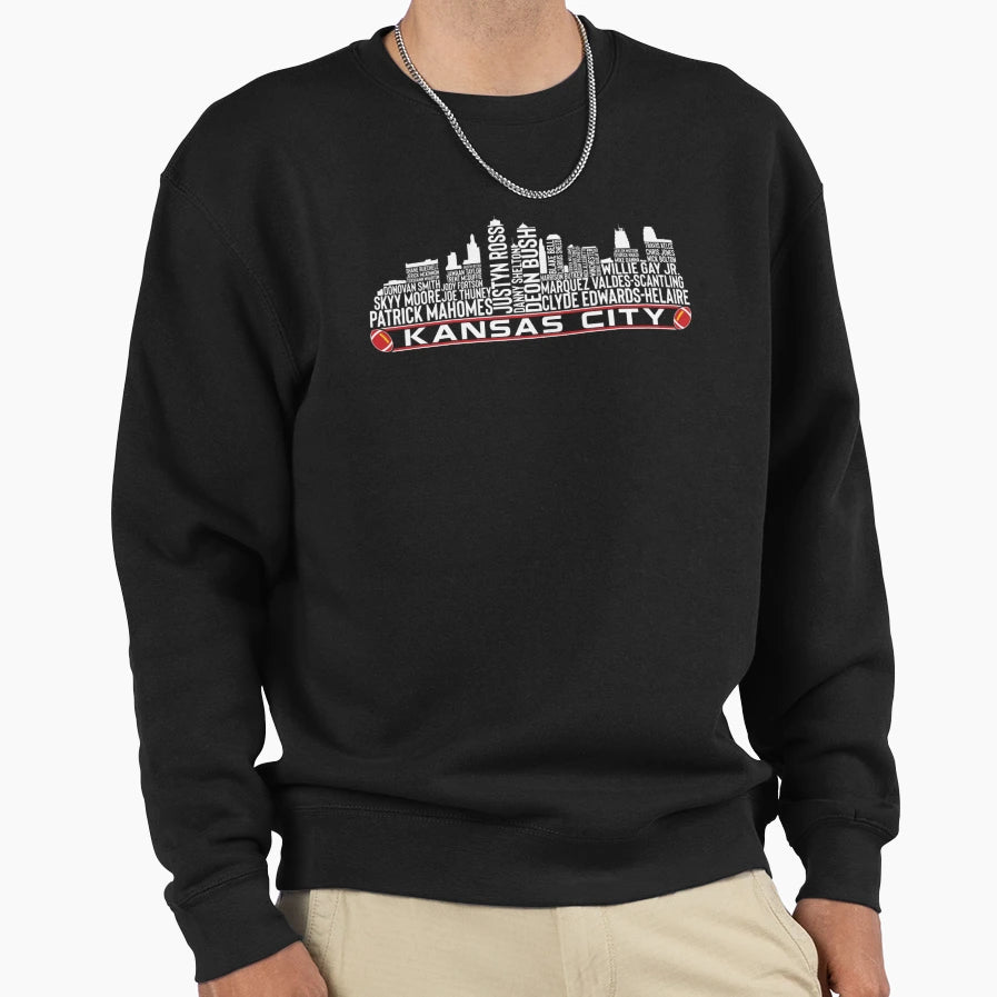 Kansas City Football Team 23 Sweatshirt - Minimalist Print for Adults - T-Shirt, Sweatshirt, Hoodie