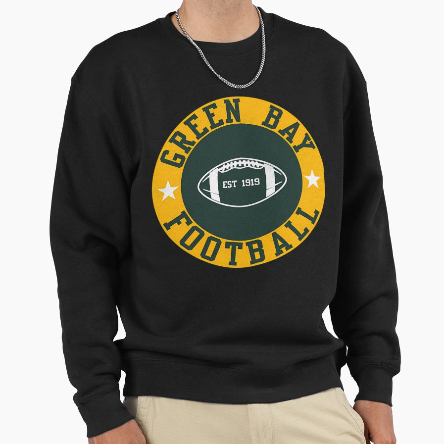 Green Bay Football Sweatshirt - Fun Novelty Design Men Women - T-Shirt, Sweatshirt, Hoodie
