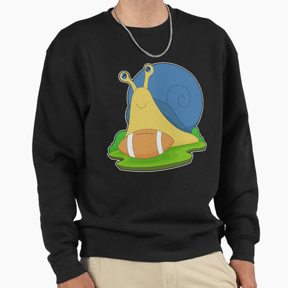 Snail American Football Sports Sweatshirt - Novelty Apparel Unisex - T-Shirt, Sweatshirt, Hoodie