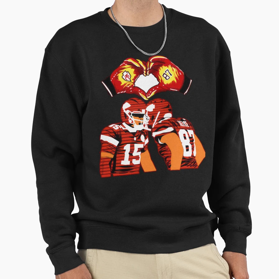 Art Kansas City Chiefs Sweatshirt - Novelty Apparel Men Women - T-Shirt, Sweatshirt, Hoodie