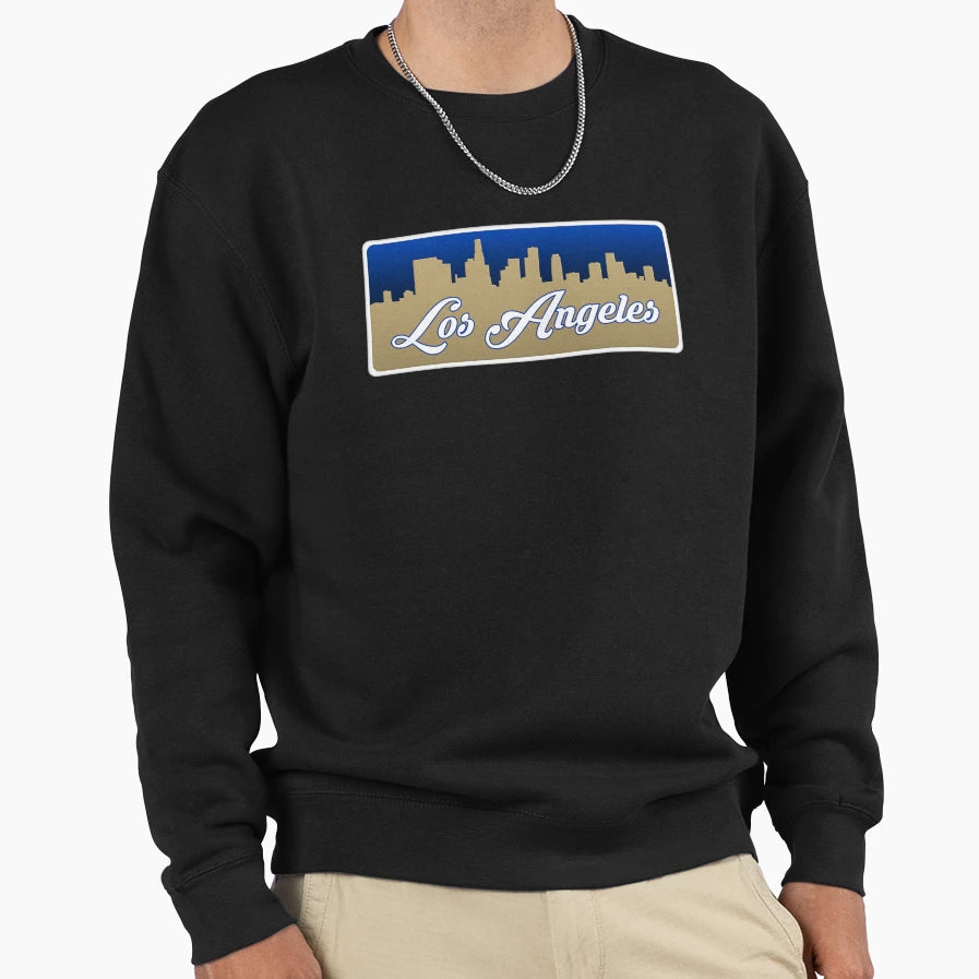 Los Angeles R Football Skyline Sweatshirt - Fun Novelty Design Unisex - T-Shirt, Sweatshirt, Hoodie
