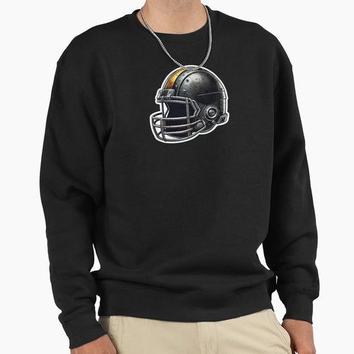 Pittsburgh Steelers Helmet Sweatshirt - Graphic Print Unisex - T-Shirt, Sweatshirt, Hoodie