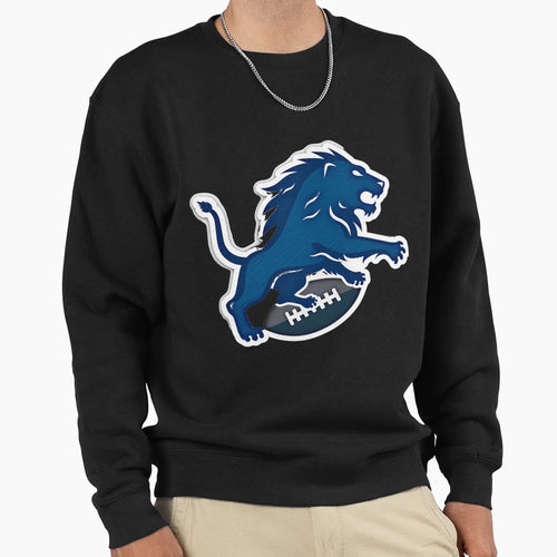Roar Detroit Lions Football Spirit Sweatshirt - Trendy Graphic Men Women - T-Shirt, Sweatshirt, Hoodie