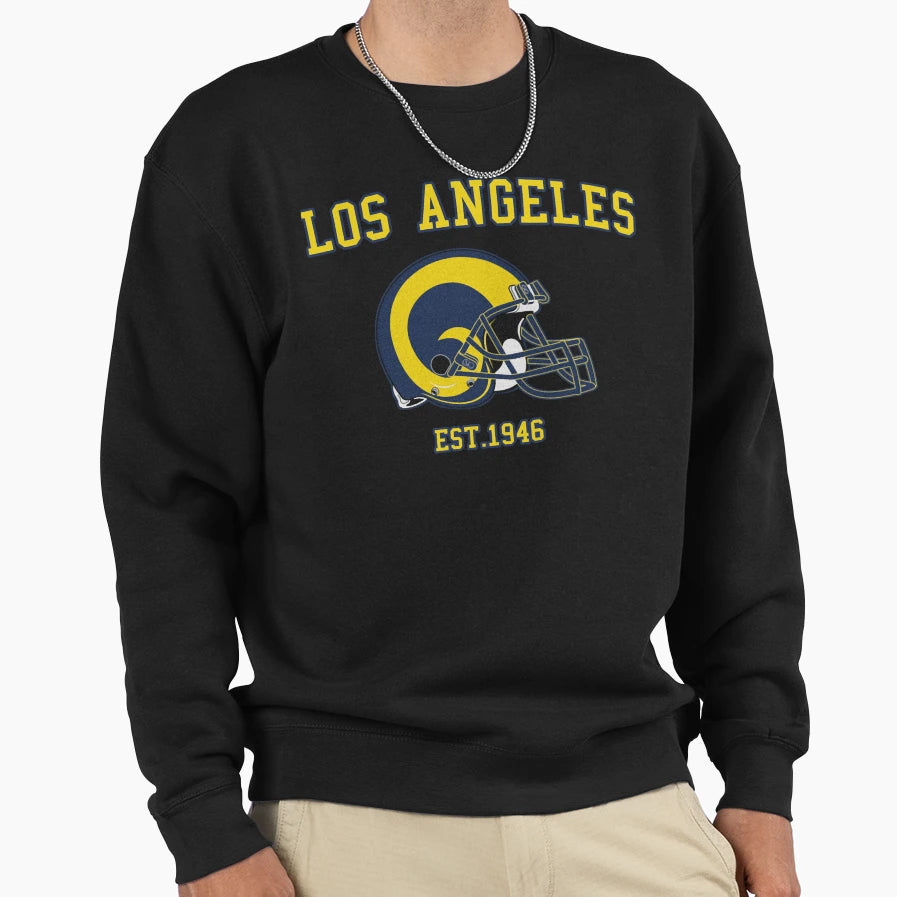 La Rams Sweatshirt - Aesthetic Graphic for Adults - T-Shirt, Sweatshirt, Hoodie